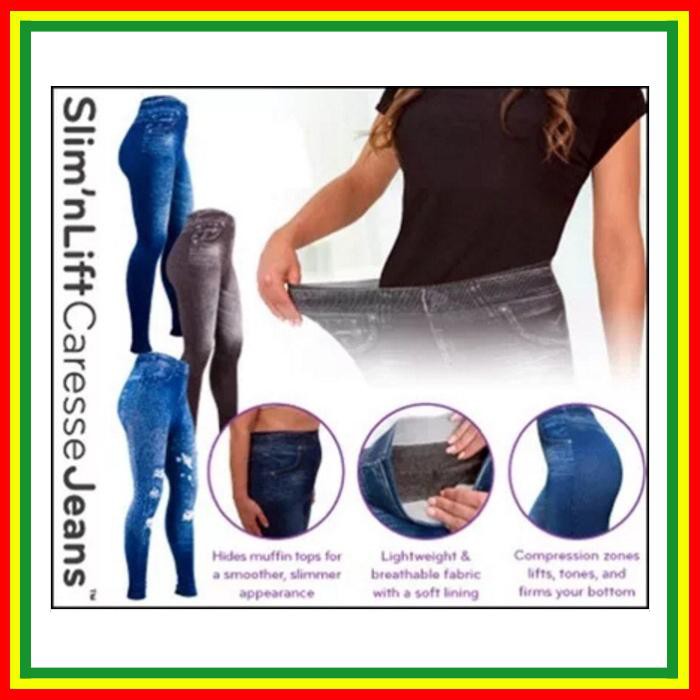 SLIM N FIT CARESSE JEANS - SLIMMING JEANS - LEGGING JEANS