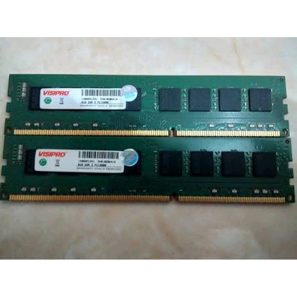 Ram Memory Visipro DDR3 - 8Gb PC 12800 PC Best Quality