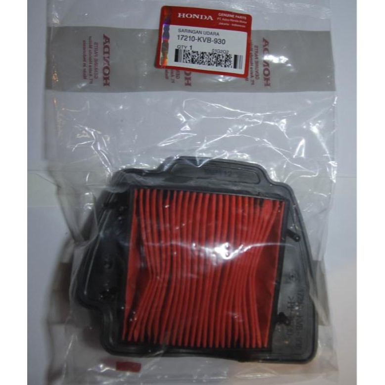 Filter Udara Vario 110 / Saringan Udara Vario 110 CW / Filter Honda Vario 17210-KVB-930