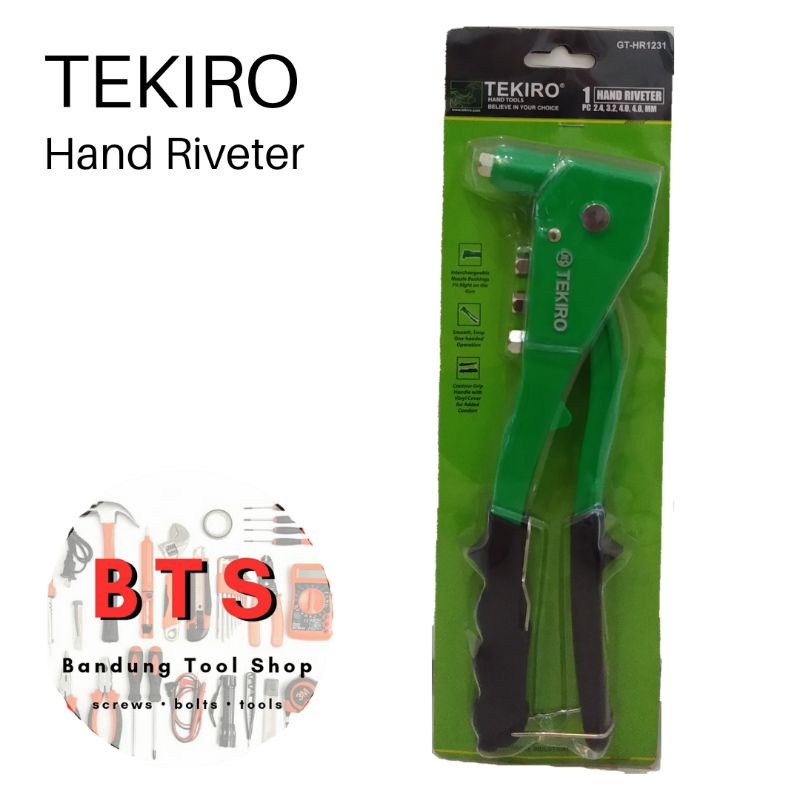 Tekiro Hand Riveter / Tang Rivet ORIGINAL
