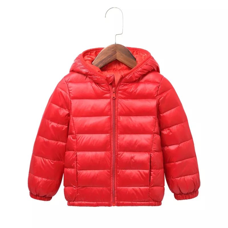 Jaket Winter Anak Laki-Laki Perempuan Puffer Bahan Parasut Import