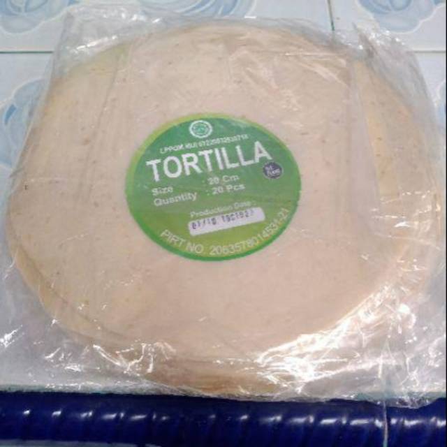 

Kulit kebab - Tortilla mini 20cm isi 20