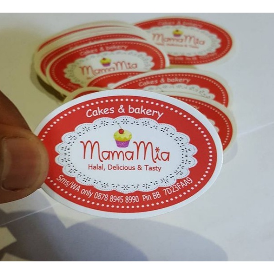 

Sticker Label 3 x 5 I Paket 100 - 2000 pcs I Jenis Cetak : Printing I Offset