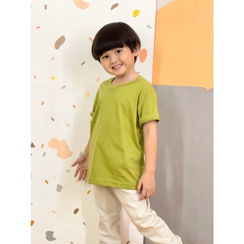 HOODIE GOODIE Kids Premium T-Shirt Green Olive