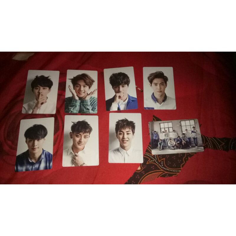 photocard EXO season Greetings 2015 SG PC official