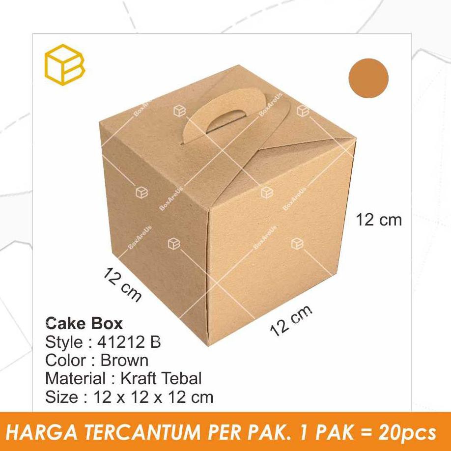 

cP6Code Kotak Kue, Cake Box, Kotak, Kemasan, Packaging, Mini Cake, Gift Box, Kado, Souvenir | 41212