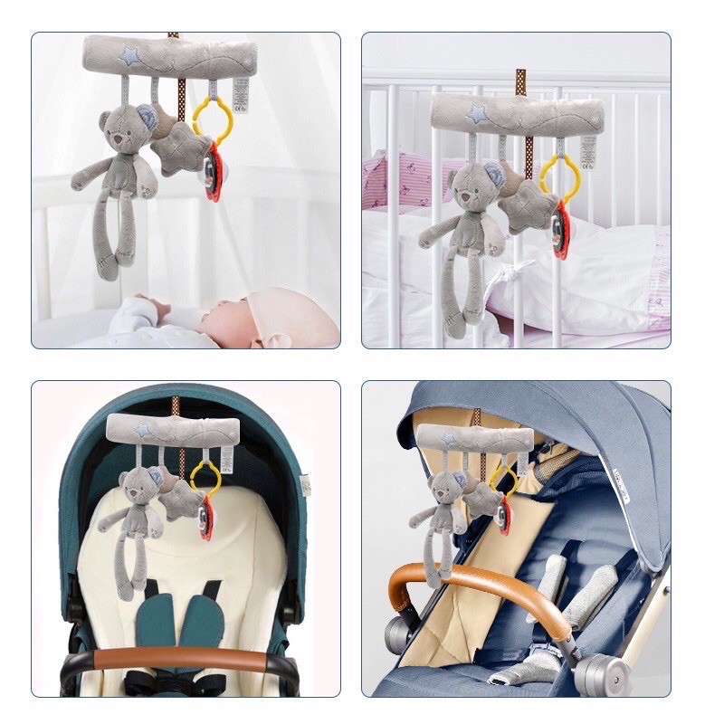 gantungan stroller - baby bed hanger -mainan bayi - hiasan kasur bayi