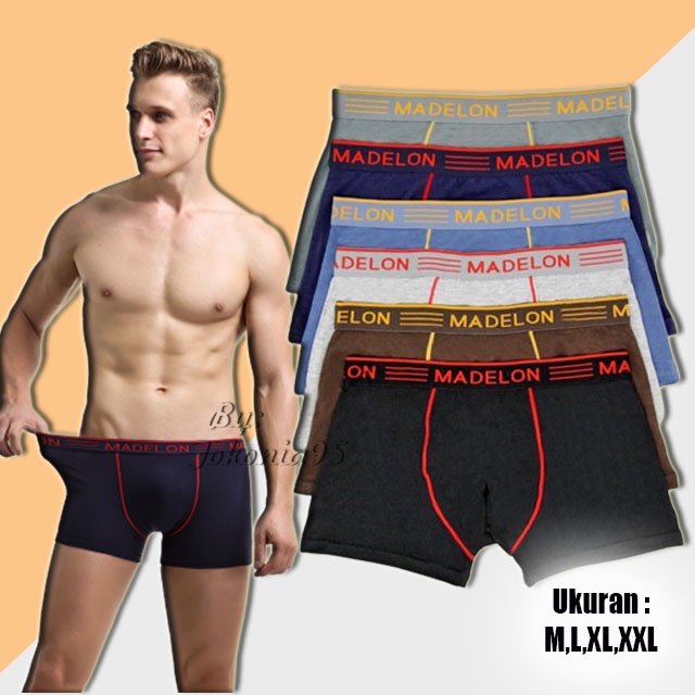 Boxer Madelon Art 8880 - boxer pria - Celana dalam pria