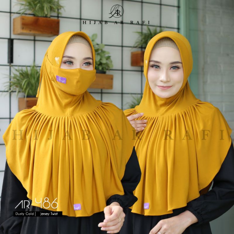 AR 486 hijab instan