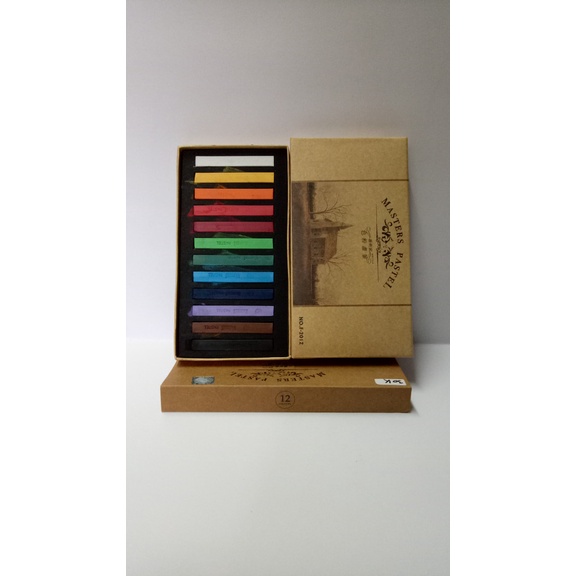 

PASTEL-DRY-OIL- SOFT PASTEL MASTERS PASTEL 12 COLOURS -OIL-DRY-PASTEL.