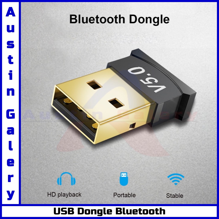 DONGLE USB Bluetooth 5.0 Bluetooth Eksternal For Komputer