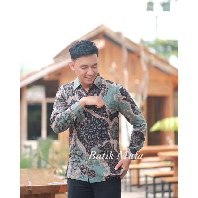 Batik couple Kebaya LUNA SAGE GREEN KEBAYA MODERN Kebaya untuk tunangan kebaya lamaran kebaya baju wisuda terbaru