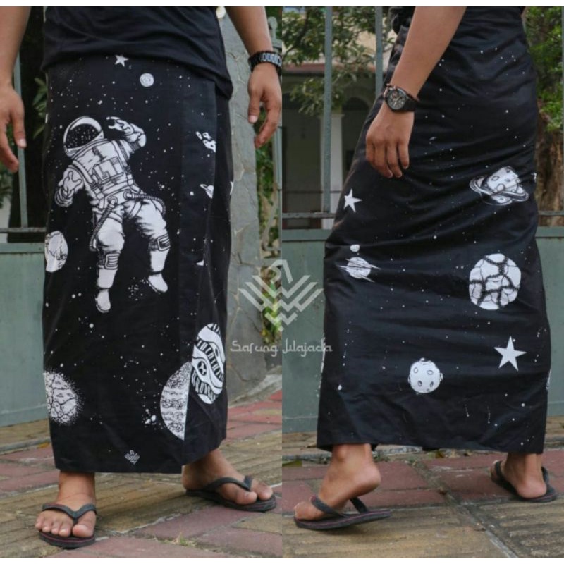 SARUNG BATIK EXCLUSIVE MOTIF ASTRONOT OMBAK JEPANG TERBARU MERK WAJADA 2022