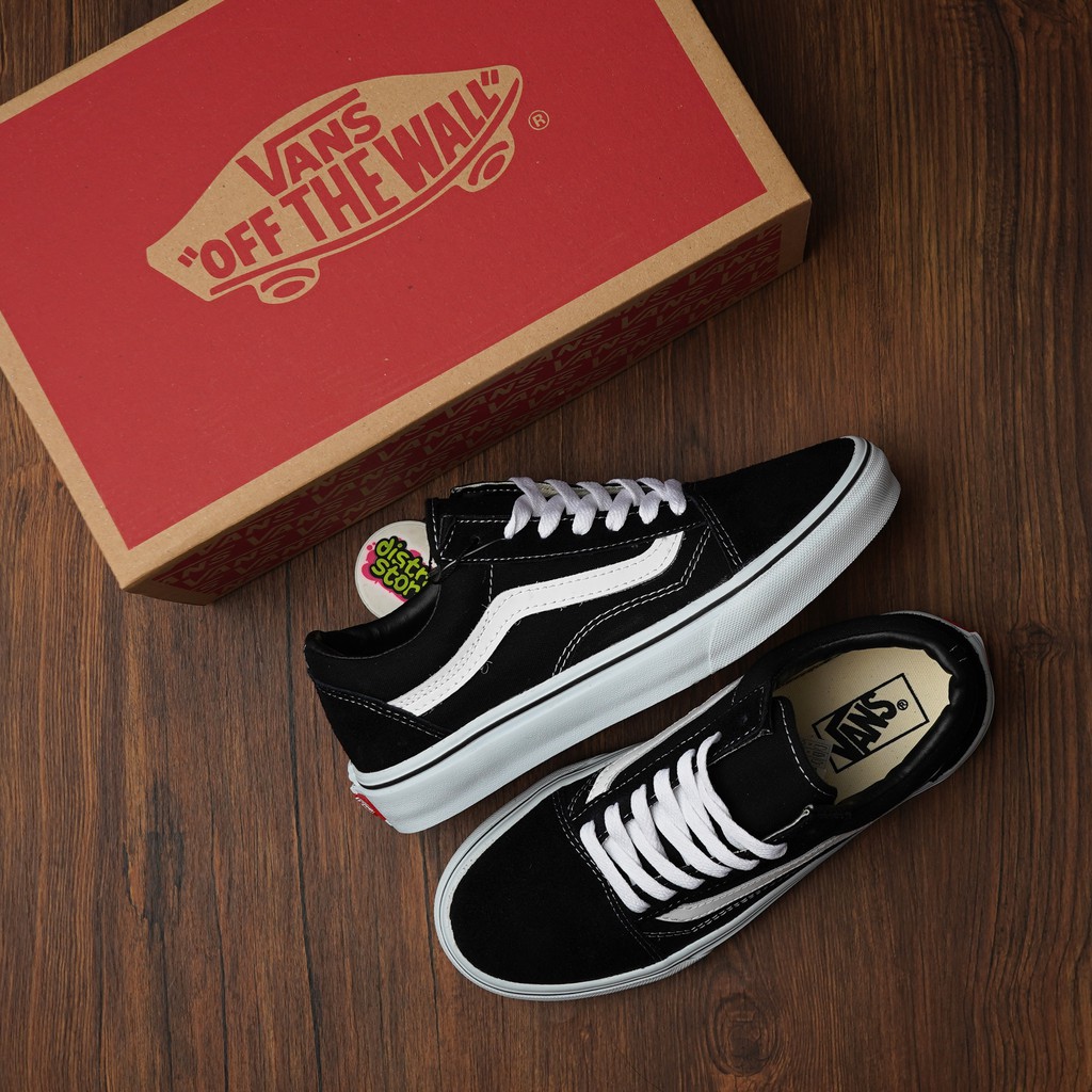  SEPATU  VANS  Old Skool Black White Shopee  Indonesia