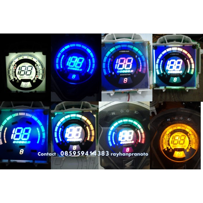 SPEEDOMETER HONDA CS1 ( SERVICE / TUKAR TAMBAH dengan SUNBURN )