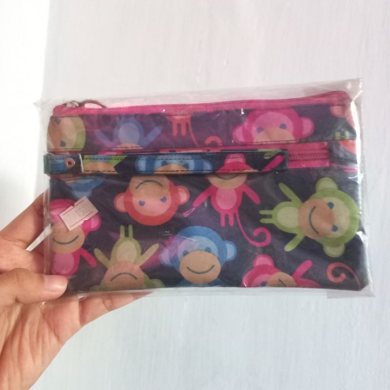 Tempat Pensil / Dompet Monkey Lucu Murah