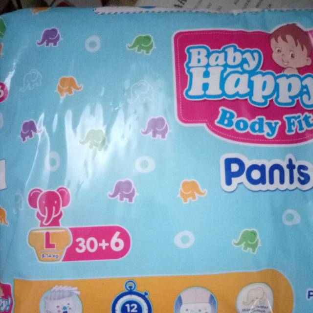 Pampers Baby Happy L30+6