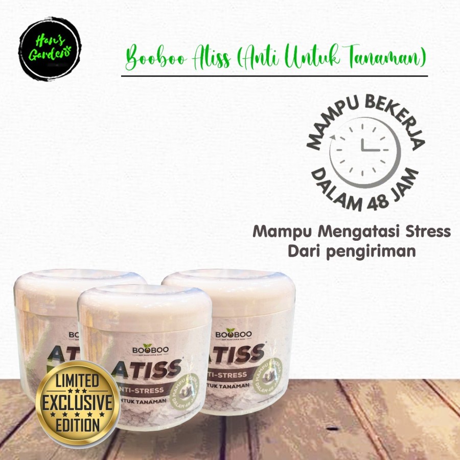 Booboo atiss anti stress organik untuk tanaman