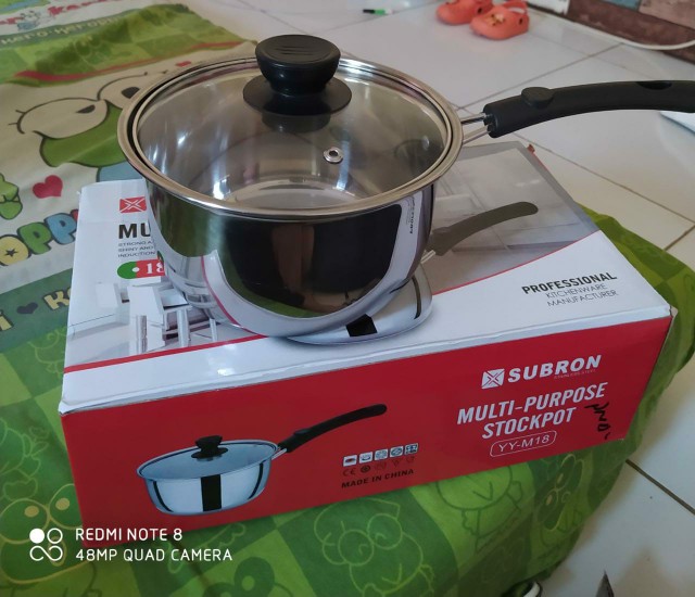 Panci Susu Stainless Steel 18cm