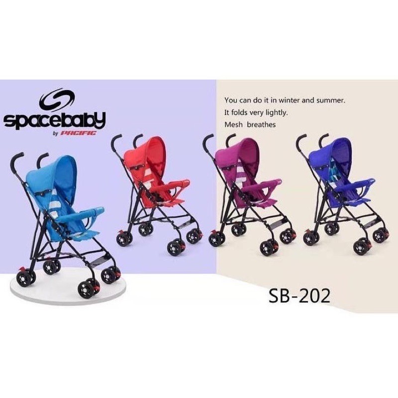 Baby Stroller Spacebaby SB 202 Buggy Kereta Bayi Spacebaby