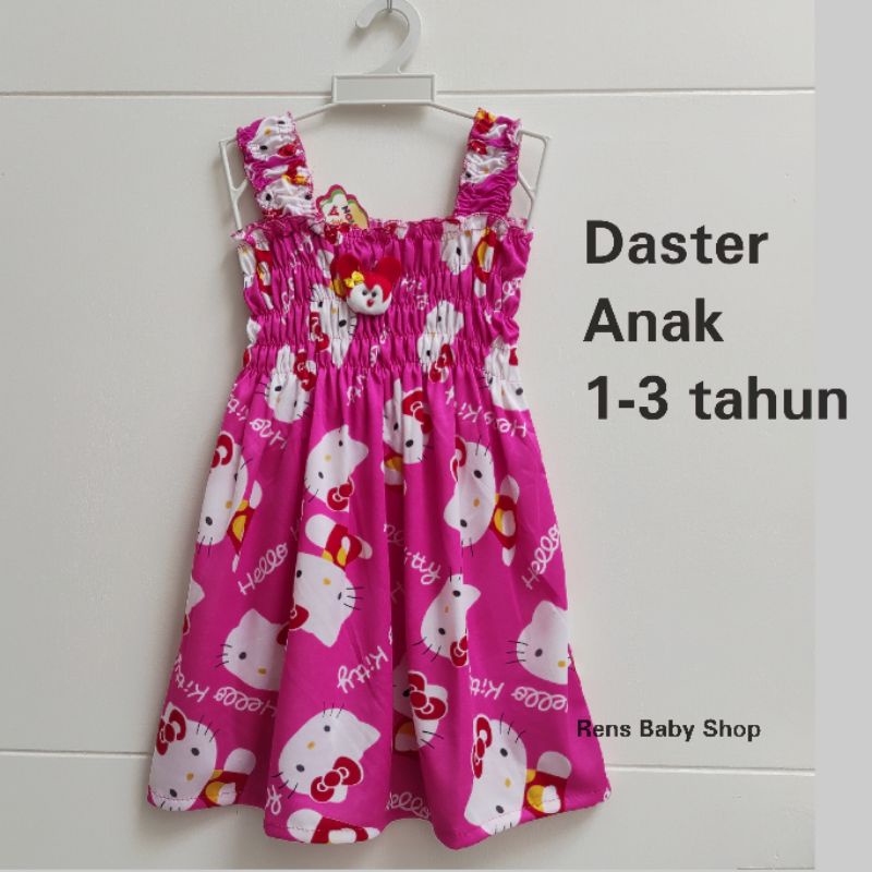 Daster spandek karet singlet harian anak perempuan cewek