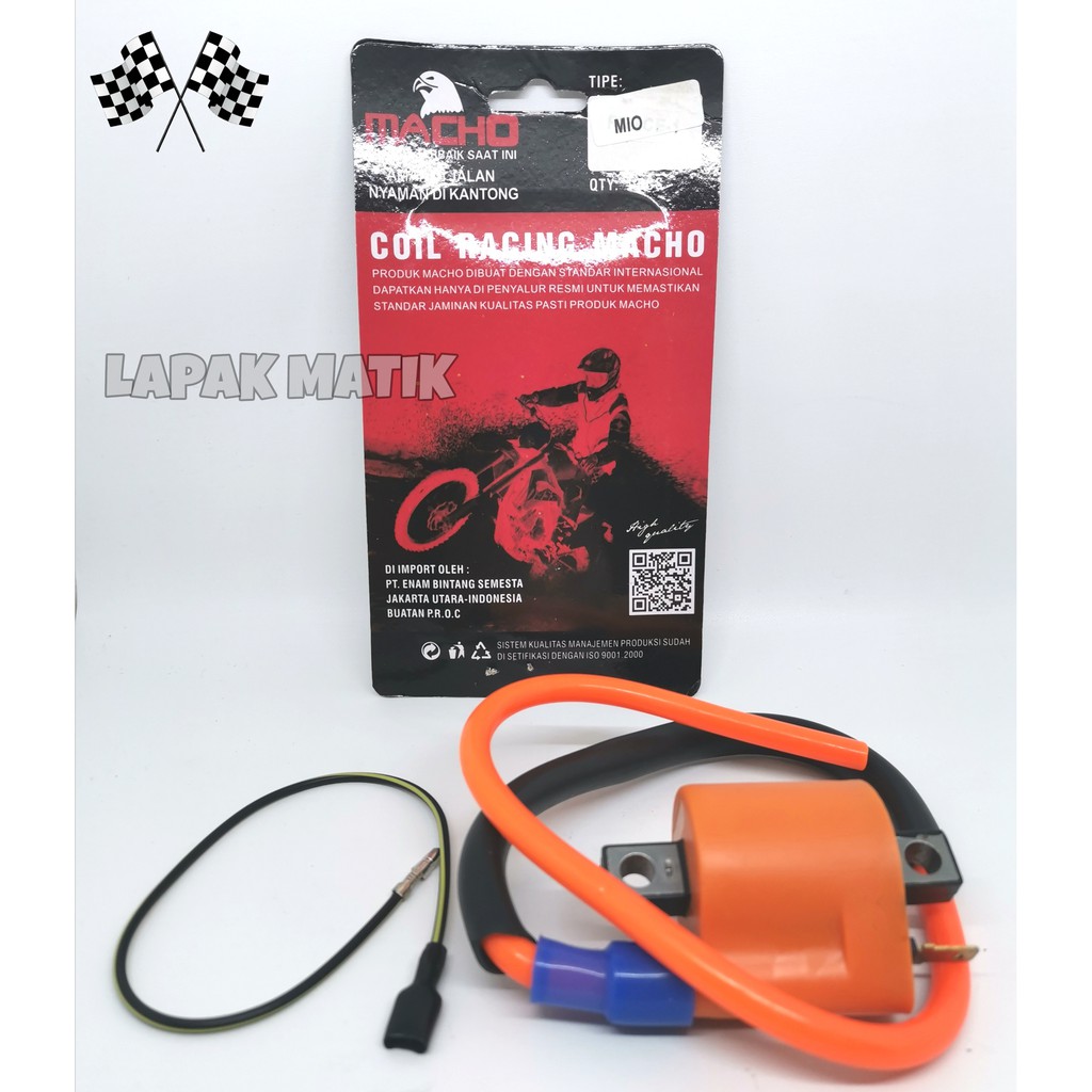 KOIL COIL RACING MIO BEAT VARIO SUPRA FU JUPITER SEMUA MOTOR MACHO