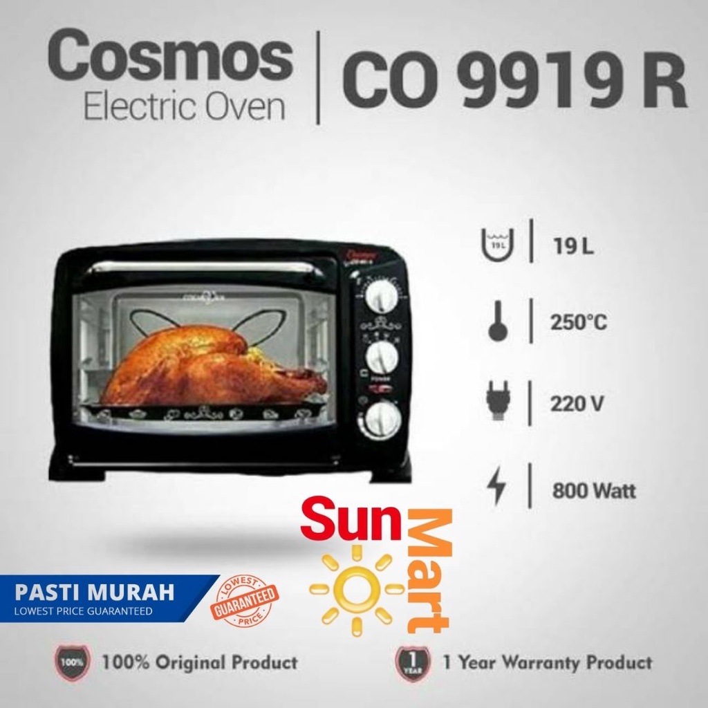 Oven Listrik Cosmos CO 9919R / OVEN COSMOS 9919
