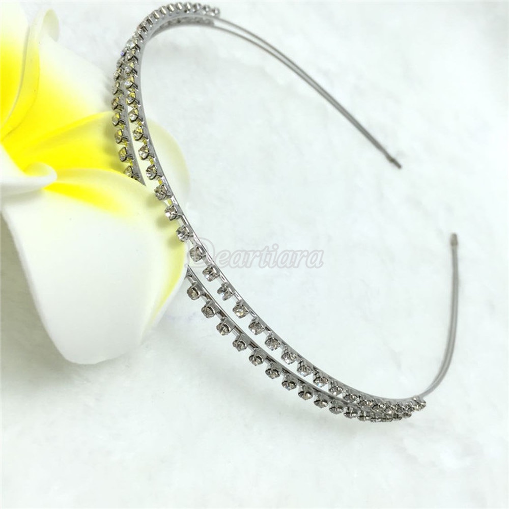 Korean Double-layer Rhinestone Headband Hair Accessories