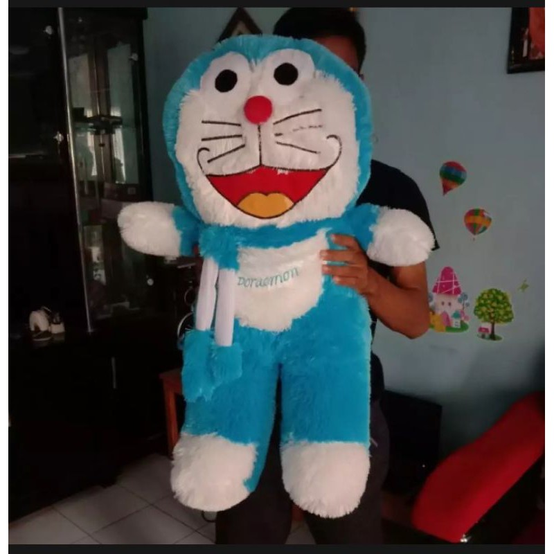 boneka doraemon syal size:XXL