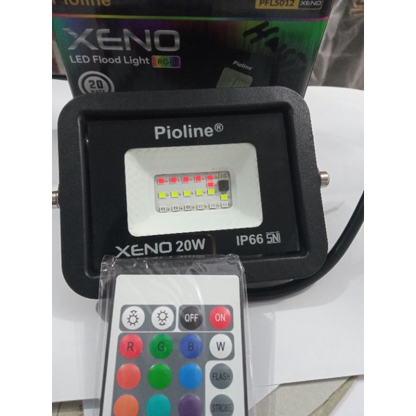 Lampu Sorot RGB Pioline Xeno 10Watt , 20 Watt, 30Watt / LED Sorot Colour