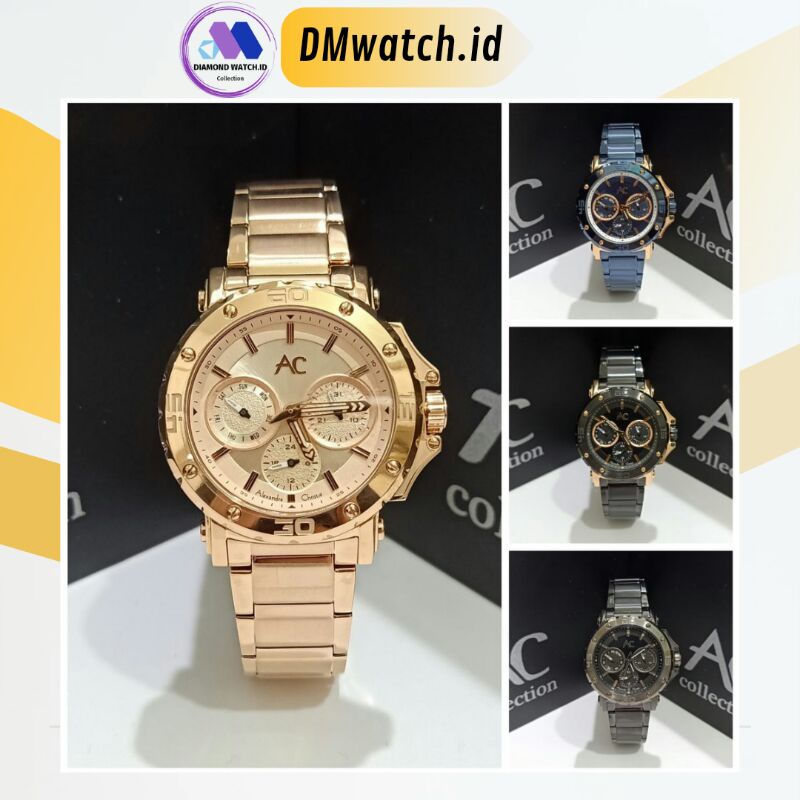 JAM TANGAN ALEXANDRE CHRISTIE COLLECTION AC9205  AC 9205 JAM WANITA ORIGINAL MURAH GARANSI RESMI ALE