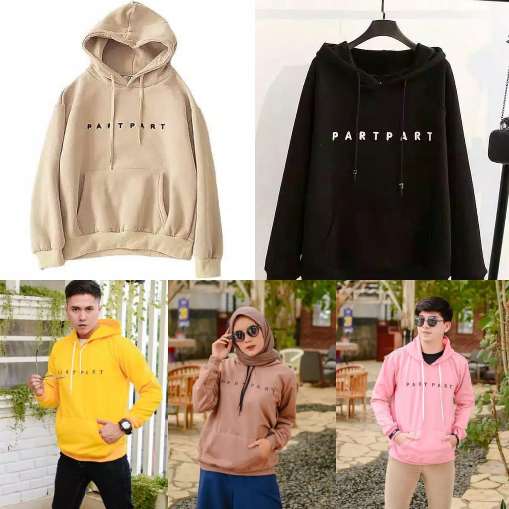 PART PART SWEATER HOODIE WANITA - SWEATER WANITA SWEATER OVERSIZE