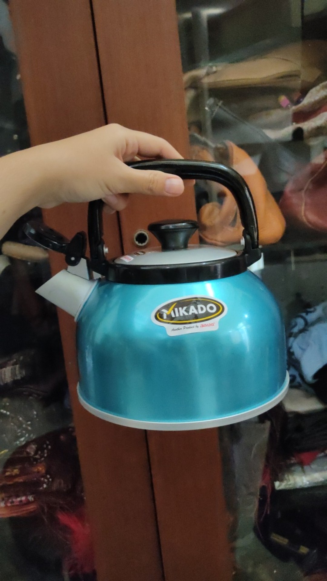 Teko Siul Bunyi Whistling Kettle Rigoletto Maspion