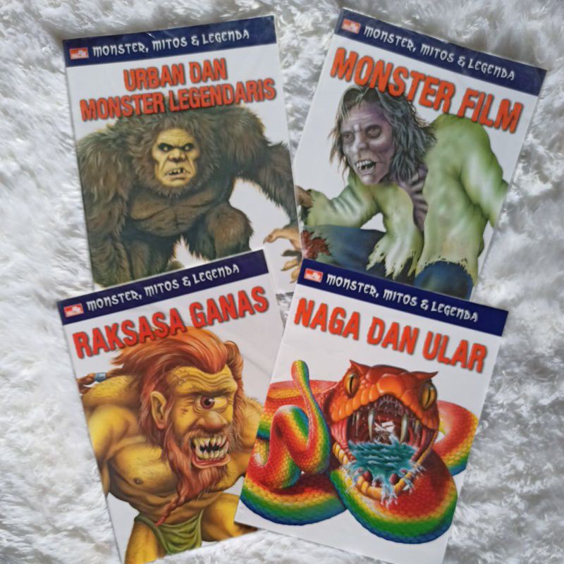 Jual Buku Monster, Mitos & Legenda - Urban&Monster Legendaris - Monster