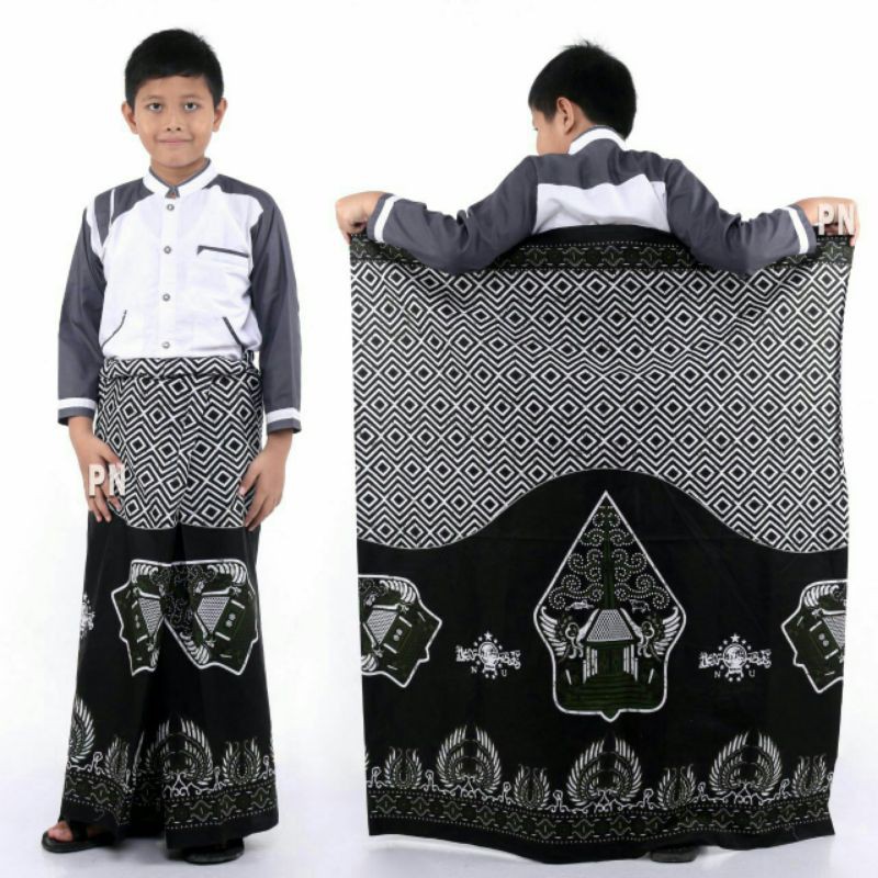 SARUNG ANAK BATIK MOTIF BERMACAM MACAM VESPA KANG SATRI ONTEL BECAK BENOWO