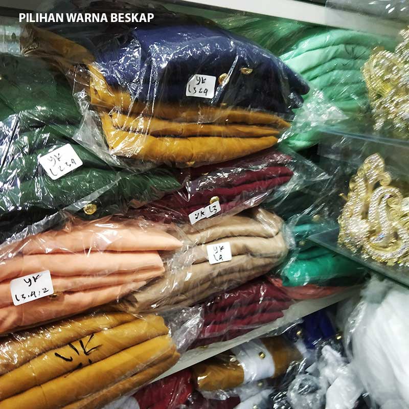 Beskap Sunda Basofi Orange Kuning Gold