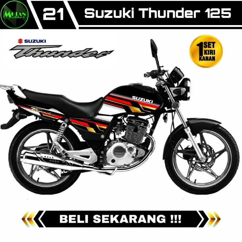 Decal Sticker Striping Variasi Suzuki THUNDER 125 | Decal Thunder 125 | Striping Thunder 125 | Stick
