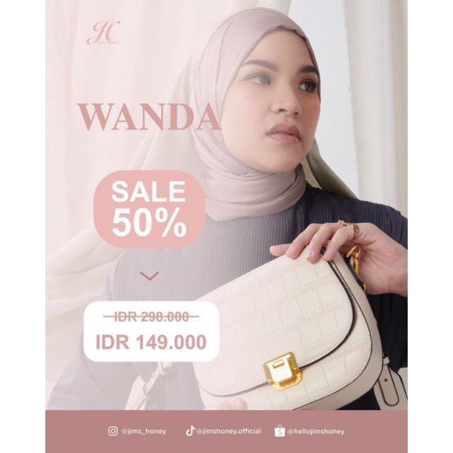 WANDA BAG JIMS HONEY