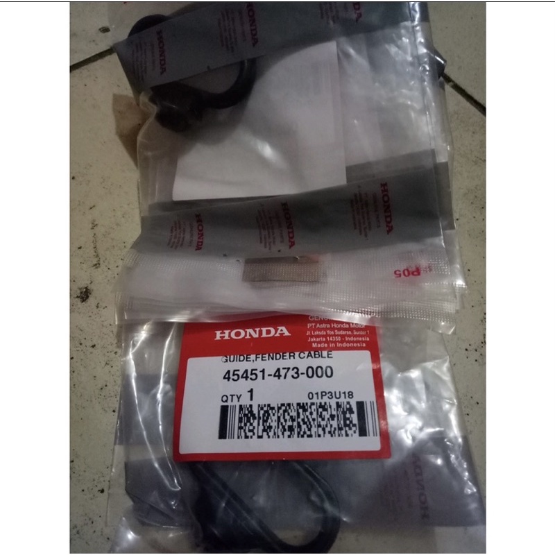 karet klem spakbor depan honda win ori