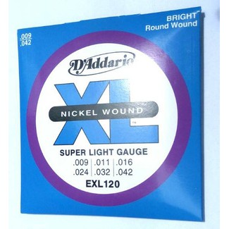 Gitar Strings EXL120 D"ADDARIO Tali Gitar Elektrik