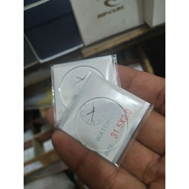kaca jam tangan tebal 2mm alat service jam tangan