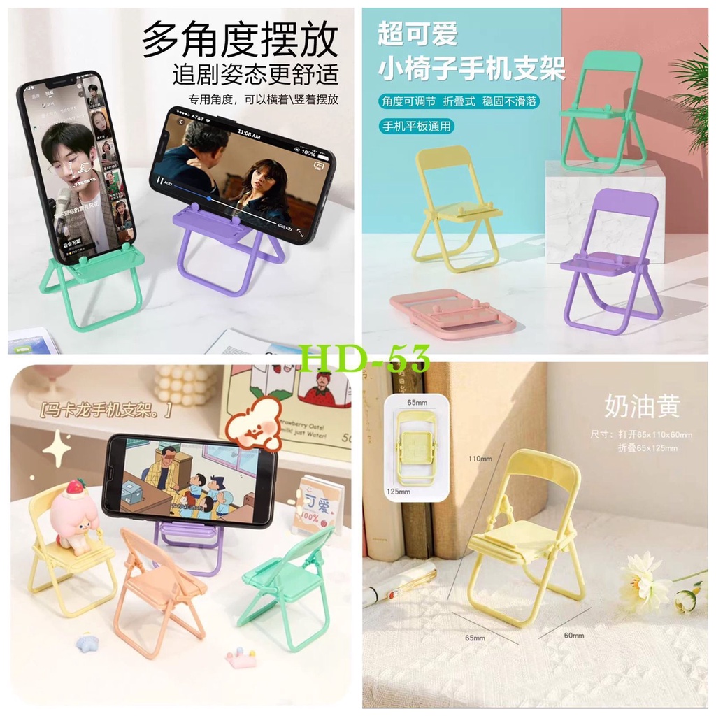 Holder Unik Phone Holder Chair Shape / Holder hp varian kursi / for decor HD-53