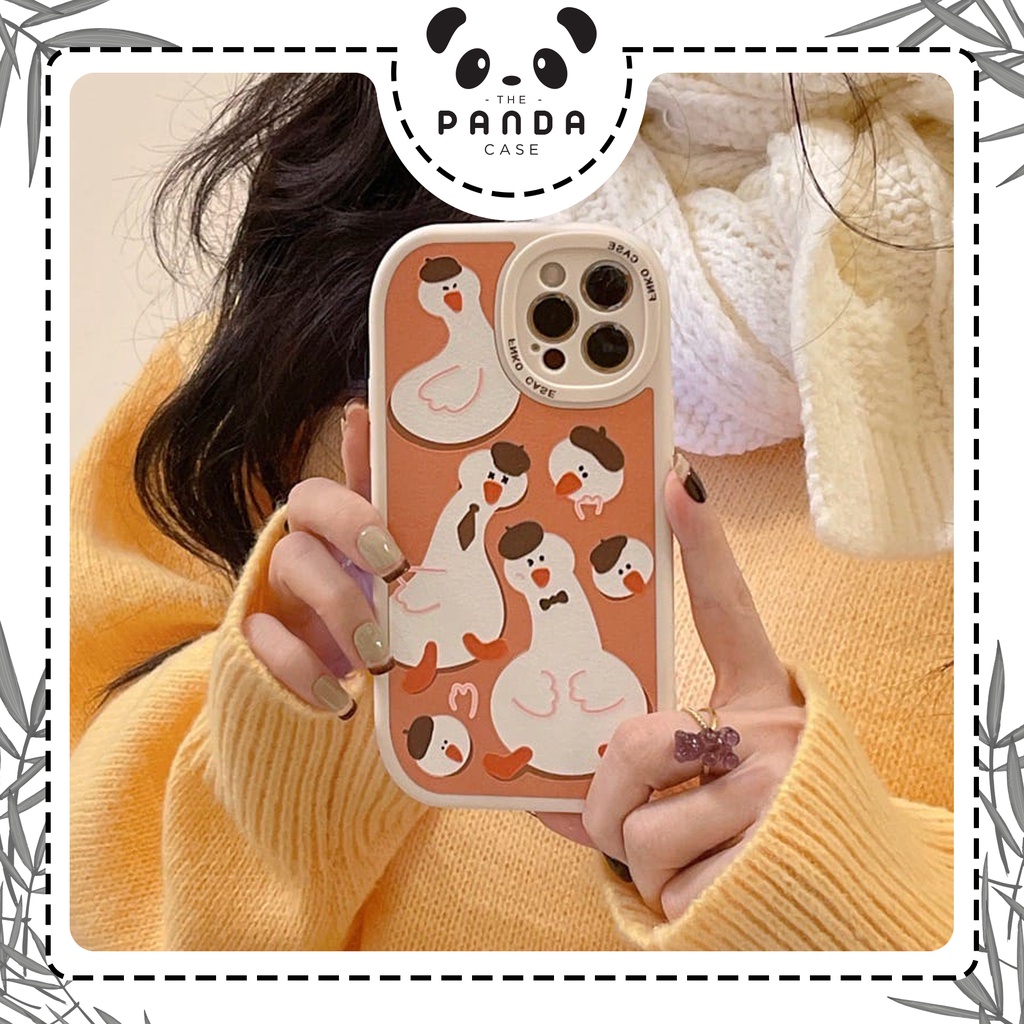 [TPC] Phone Case IPHONE 6 6S 7 8 PLUS X XS MAX XR 11 12 13 PRO MAX Duck Casing Lucu IP025