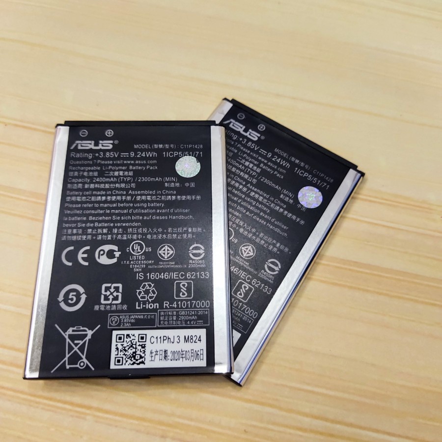 BATTERY BATERAI ORIGINAL 100% ASUS ZENFONE 2 LASER 5&quot; C11P1428 ZE500KL