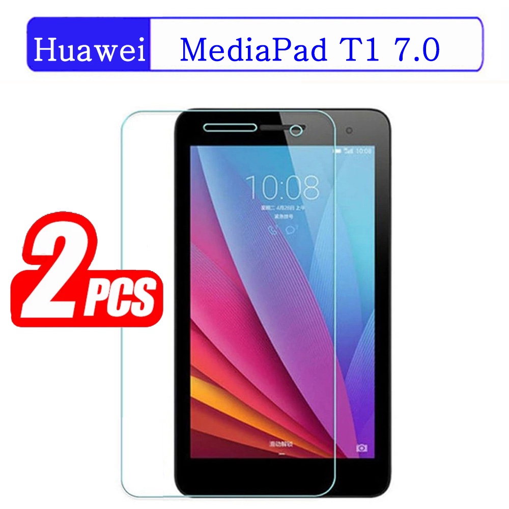 Pelindung Layar Tempered Glass 9h Anti Gores Untuk Huawei MediaPad T1 T2 T3 T5 M2 M3 M5 M6 Lite 7.0 8.0 8.4 10.1 10.8 Pro