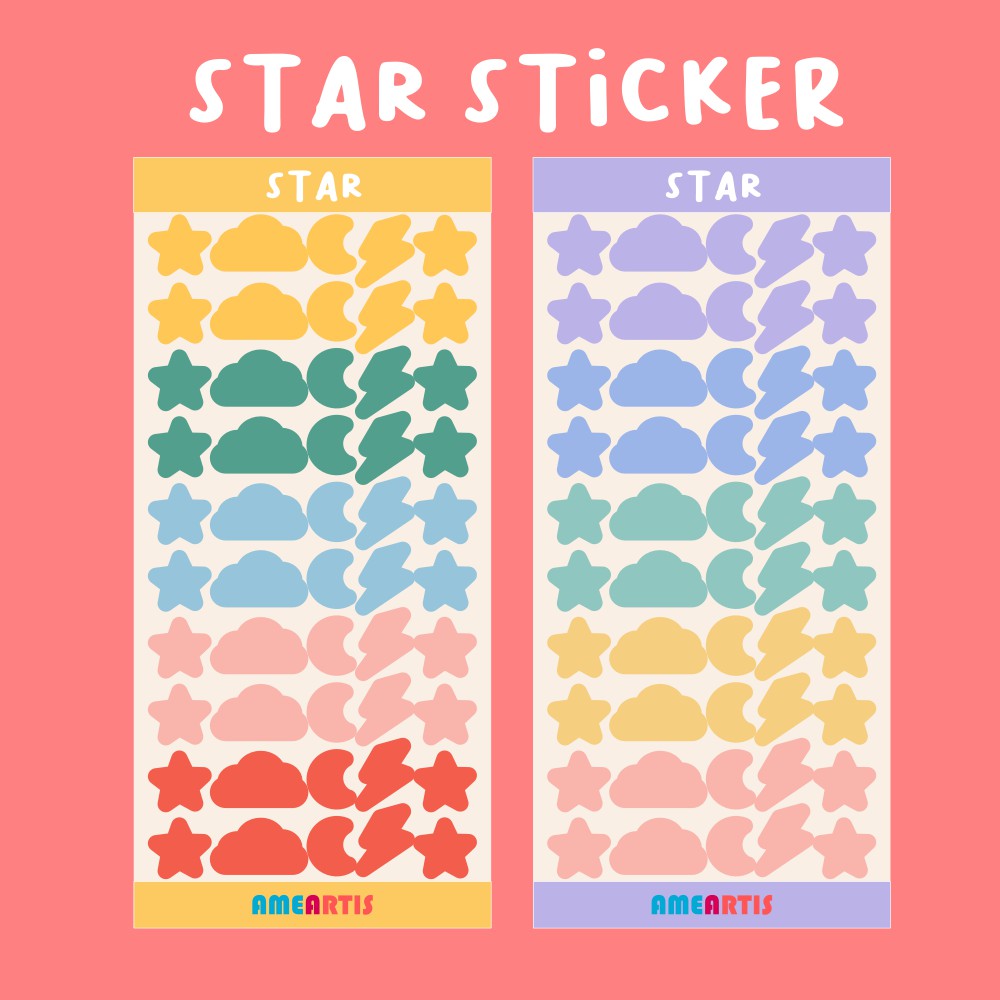

Ameartis Star Sticker