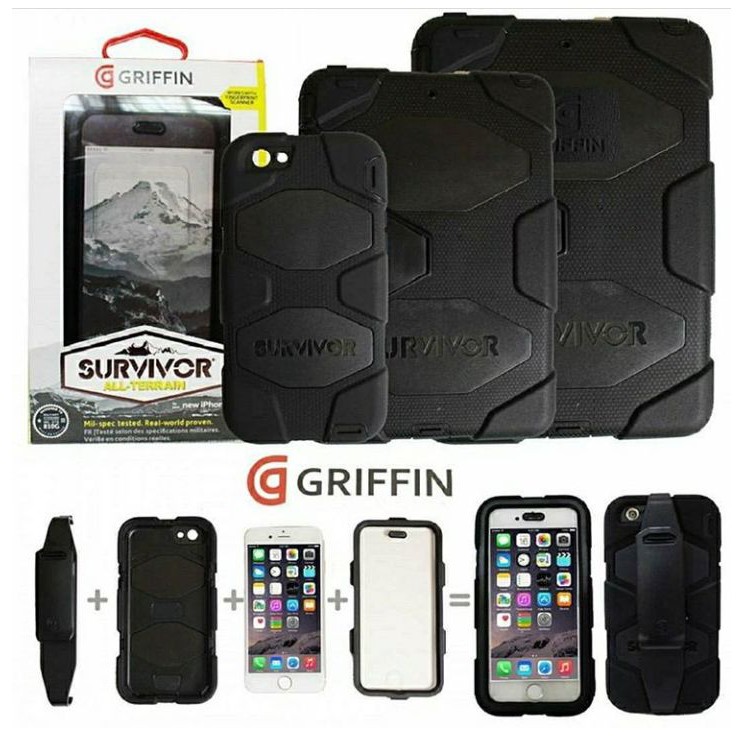 Case ipad pro 9.7 2017 Casing Griffin Survivor ipad pro 9.7 2017