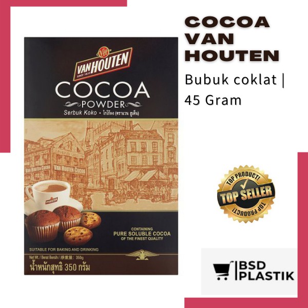 

Cocoa Powder Coklat Van Houten Coklat Bubuk Van Houten Cokelat 45gr Coklat Vanhouten Kakao Bubuk