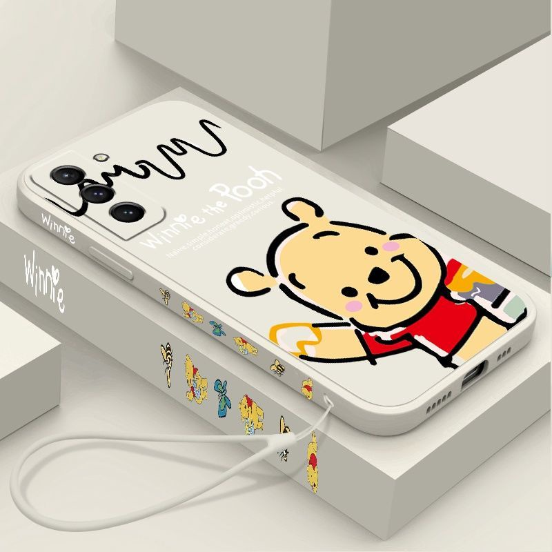 (2022) Soft Case Vivo Y20I Y33S Y21S Y21 Y11 Y12S Y20S Y15 Y12 Y17 Y20 Y93 Y91C Y91 Y30 Y50 Motif Winnie The Pooh