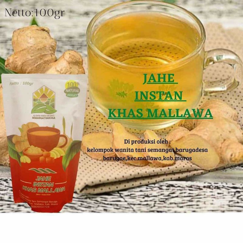 jahe instan mallawa